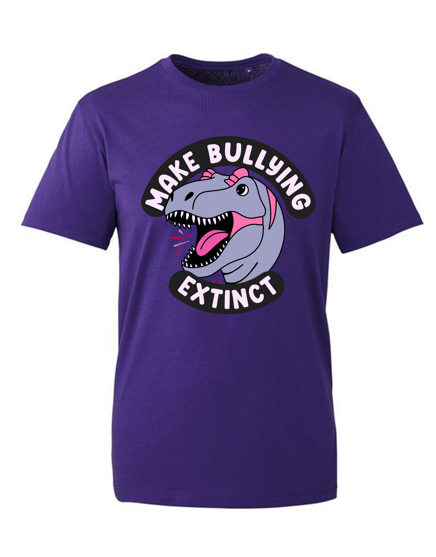 "Make Bullying Extinct" Unisex Organic T-Shirt