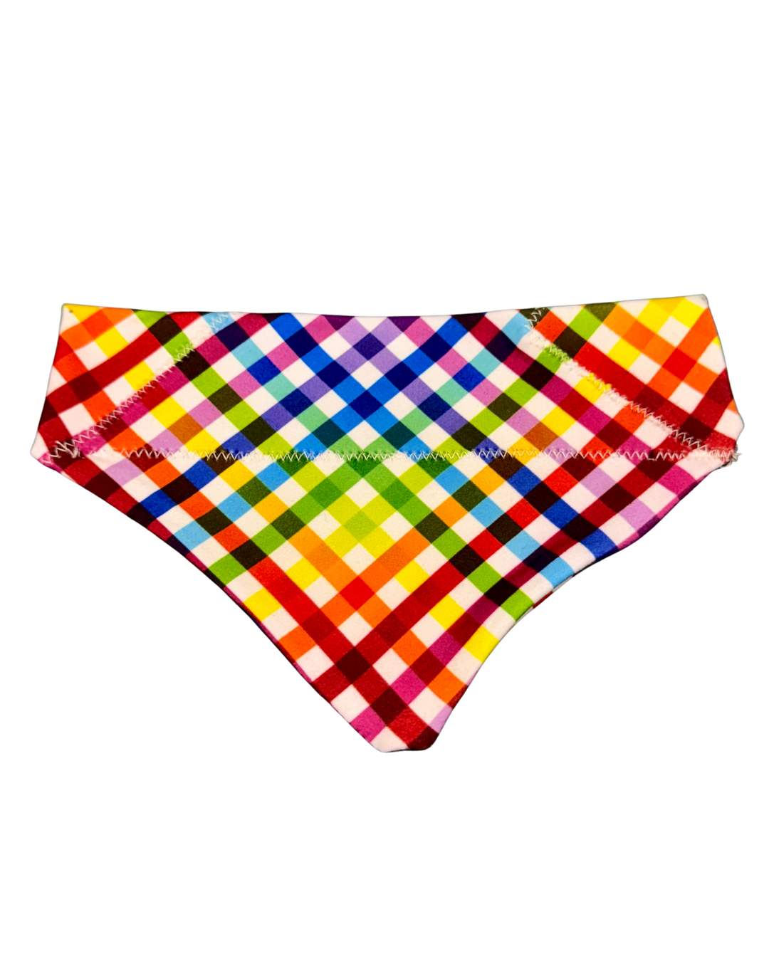 Topsy Repurposed - Gingham Delight Dog Bandana