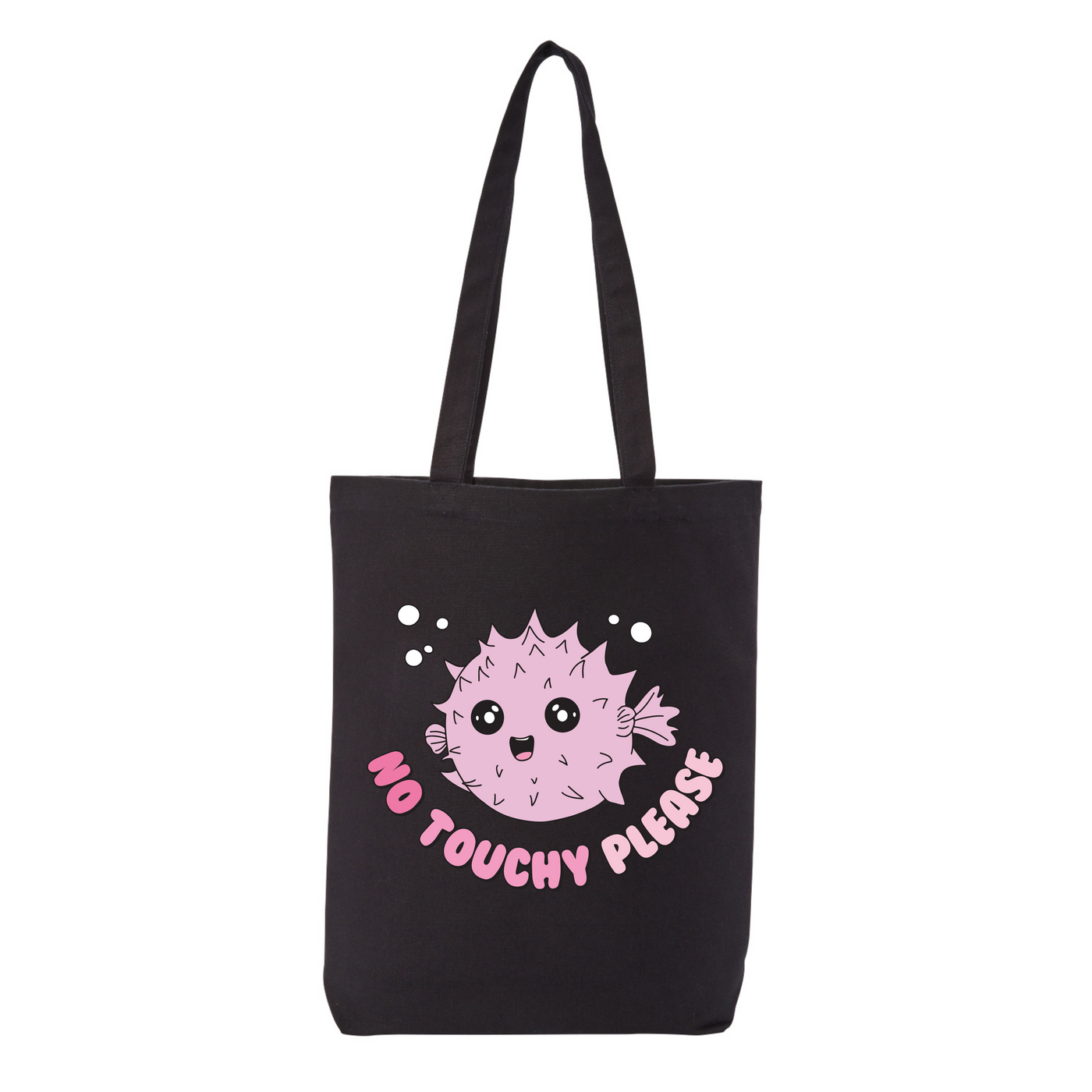 "No Touchy Please" Tote Bag