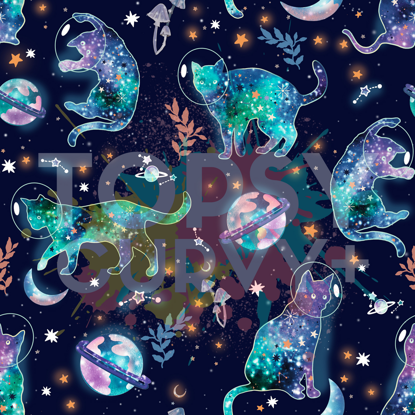 Pussy Planet 2-Way Pocket Skater Dress