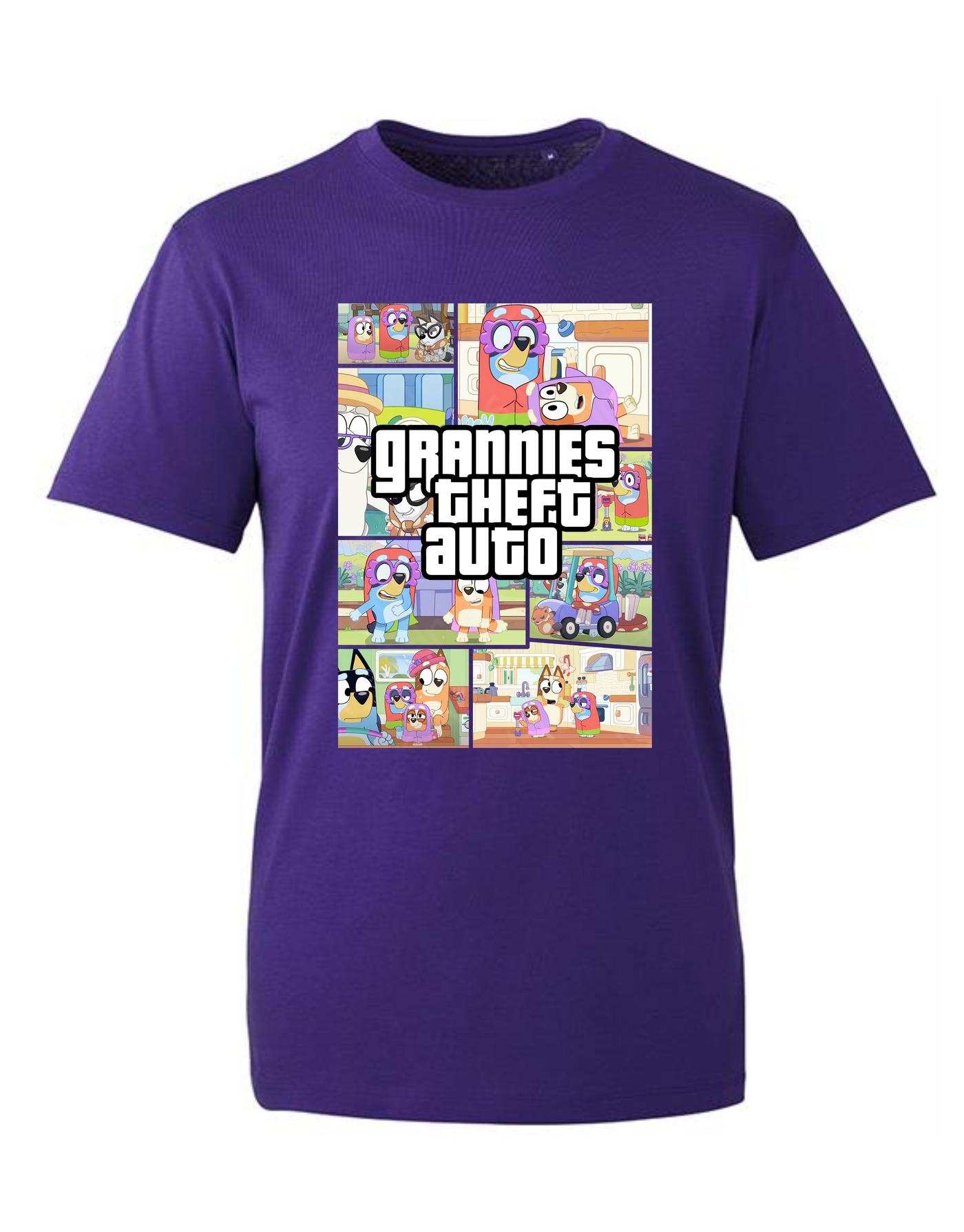 "Grannie Theft Auto" Unisex Organic T-Shirt