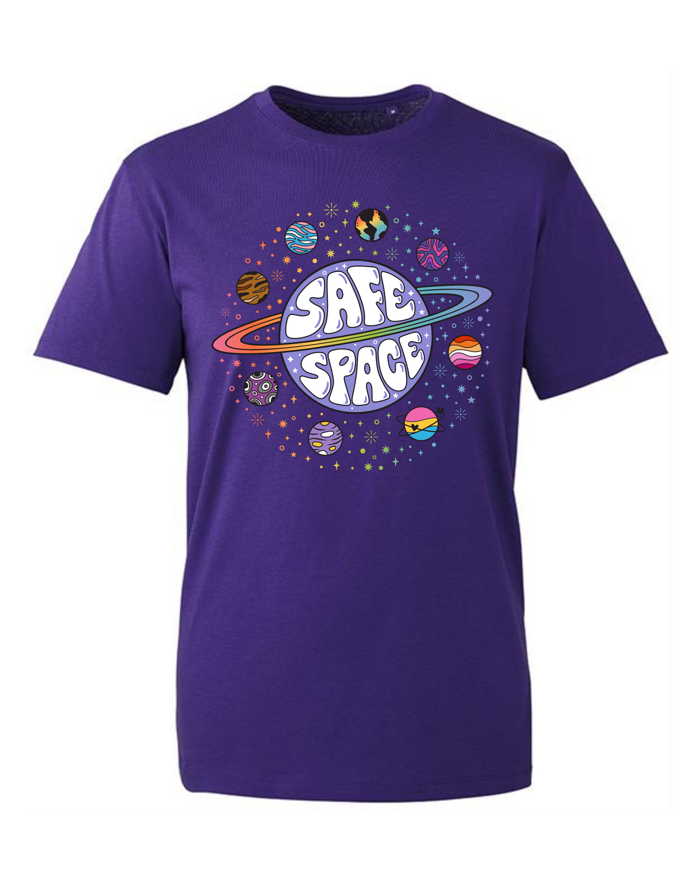 “Safe Space” Unisex Organic T-Shirt