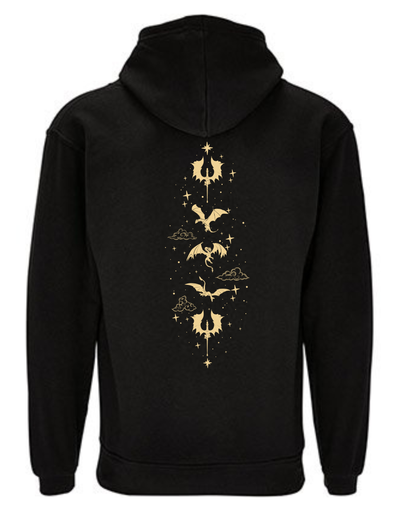 Black "The Thirteen"  F&B Standard Unisex Hoodie