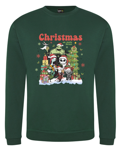 "Christmas On Main St" Unisex Sweatshirt