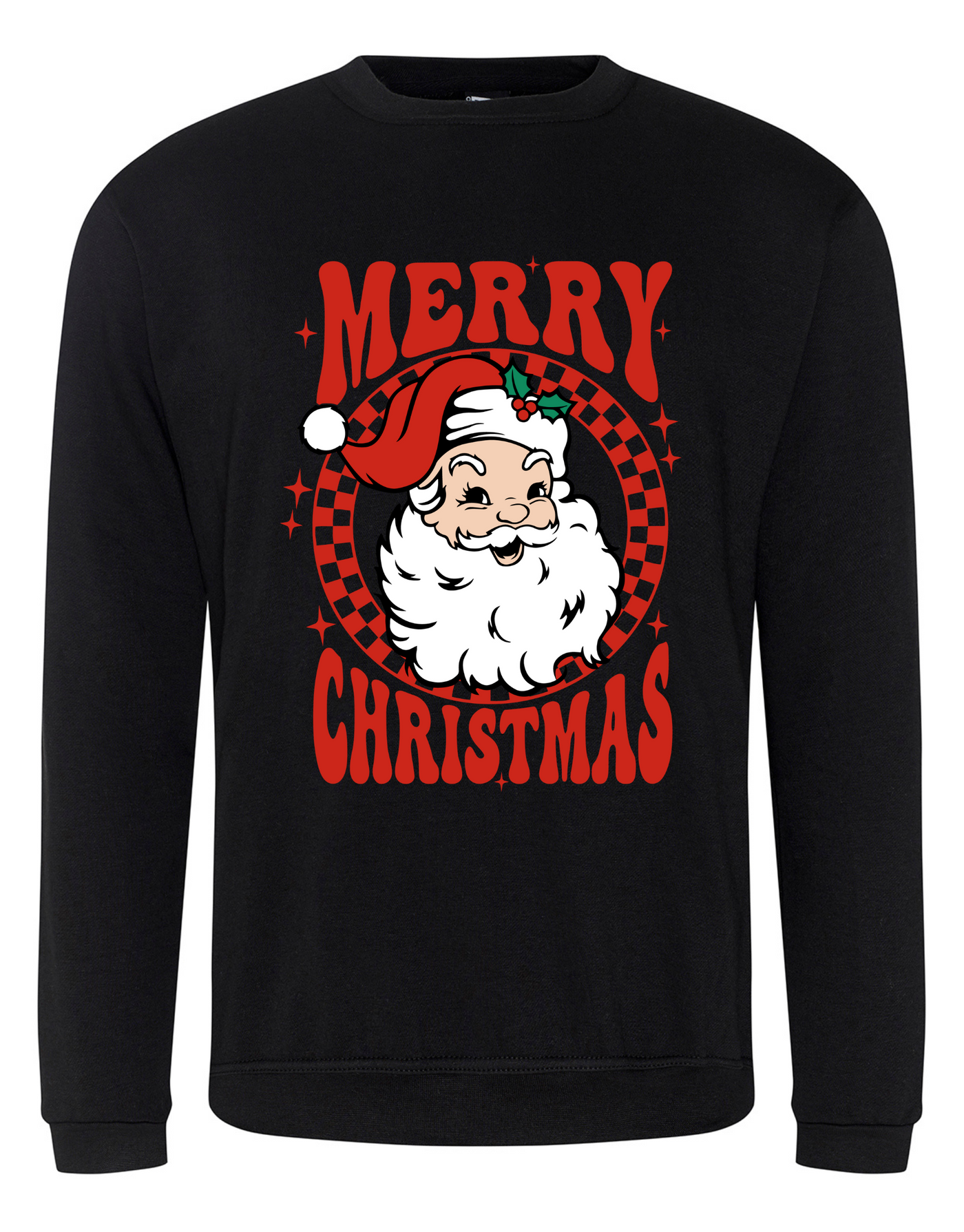 Black "Merry Christmas" Unisex Sweatshirt