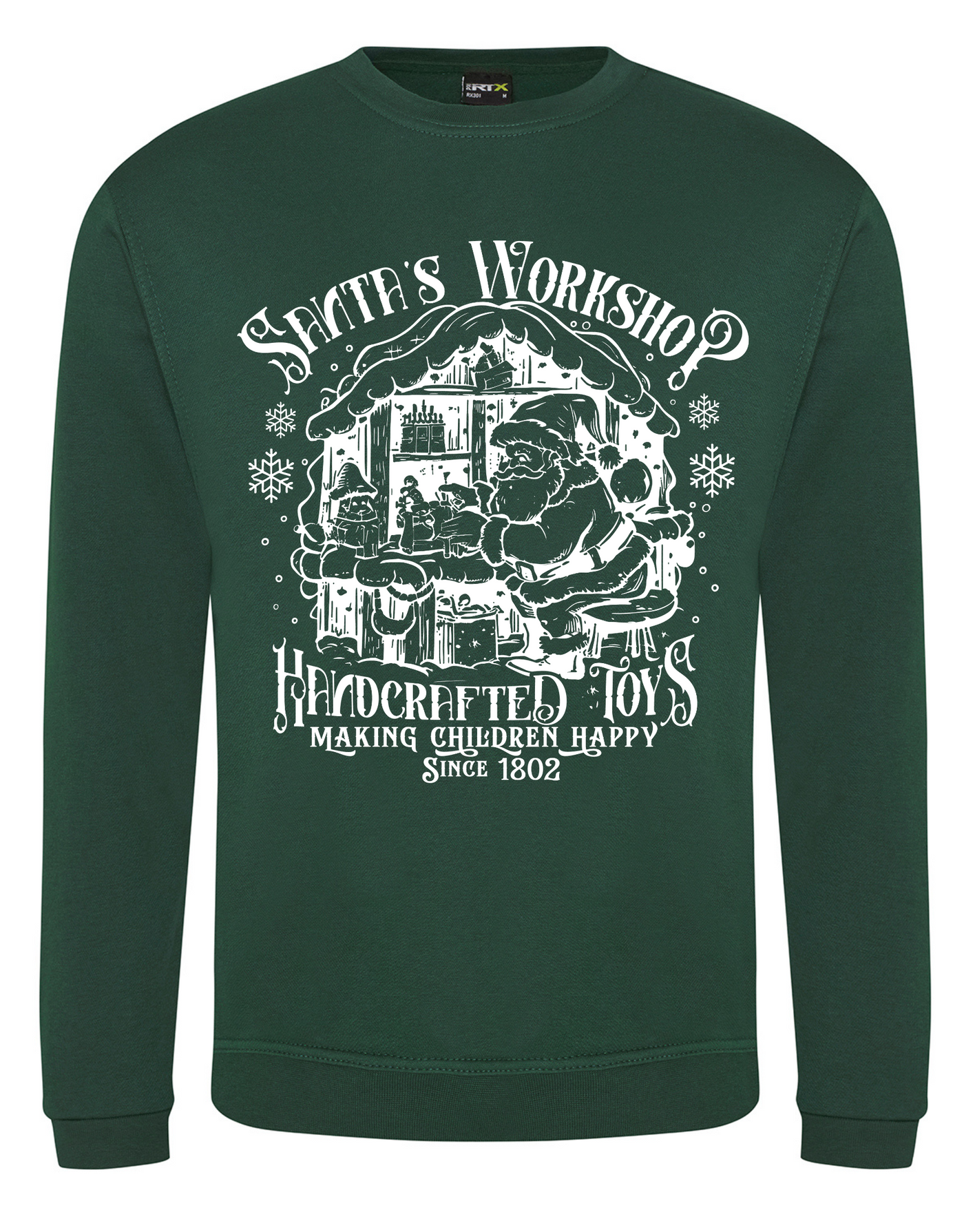 Forest "Santa's Workshop" Unisex Sweatshirt