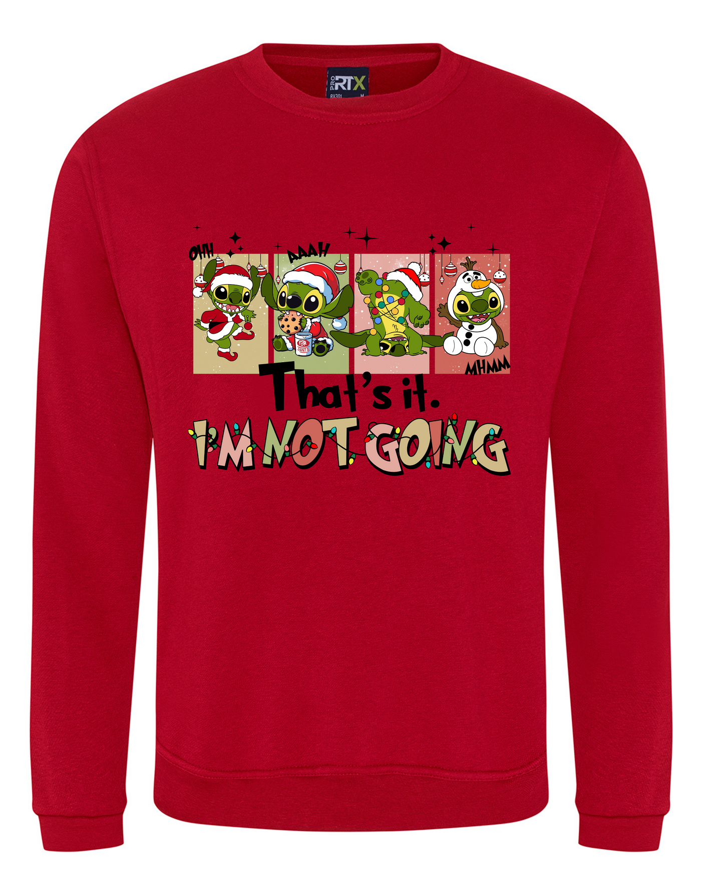 Red "That's It" Stitch Unisex Sweatshirt