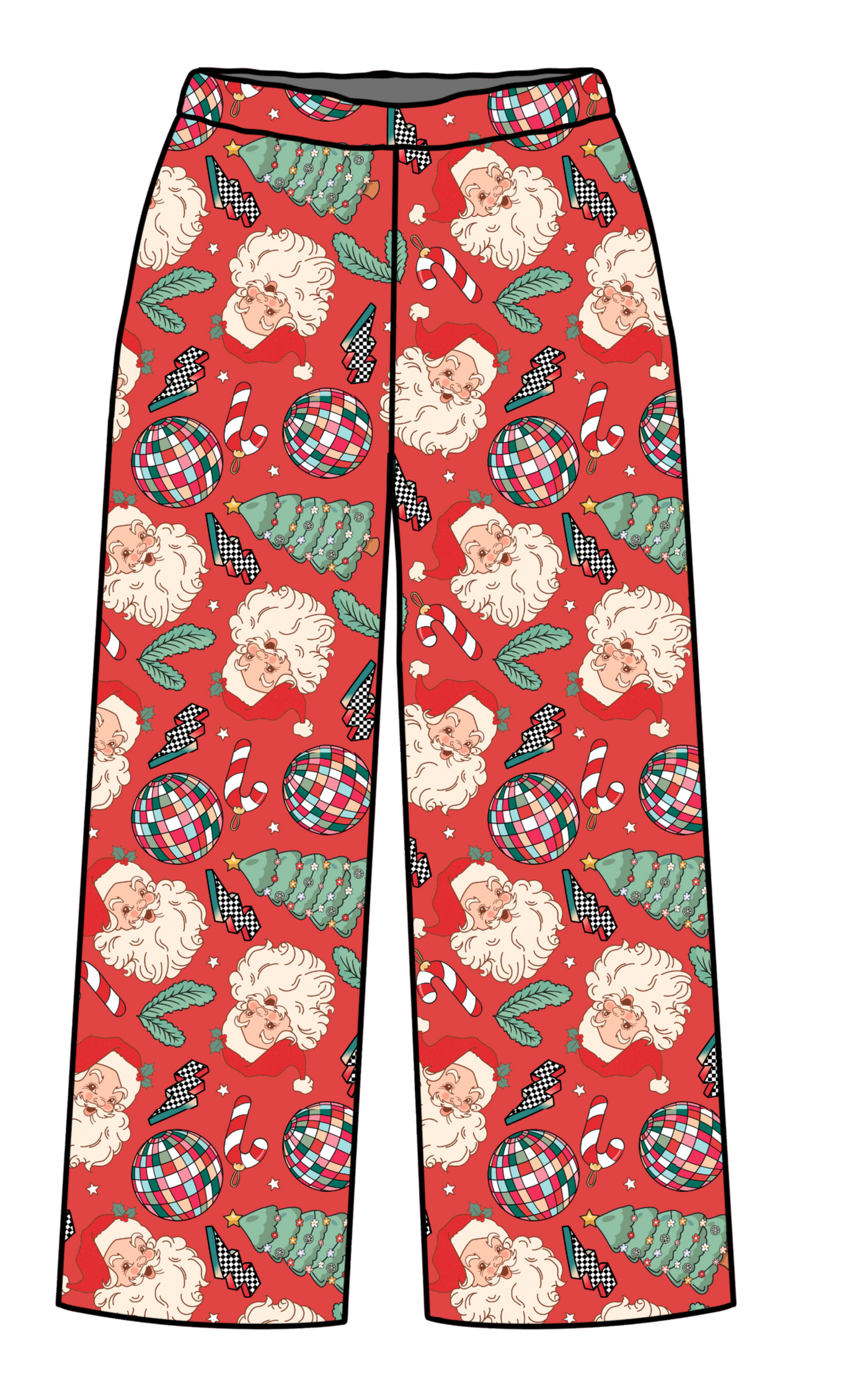 Retro Santa Supersoft Pocket Lounge Pants