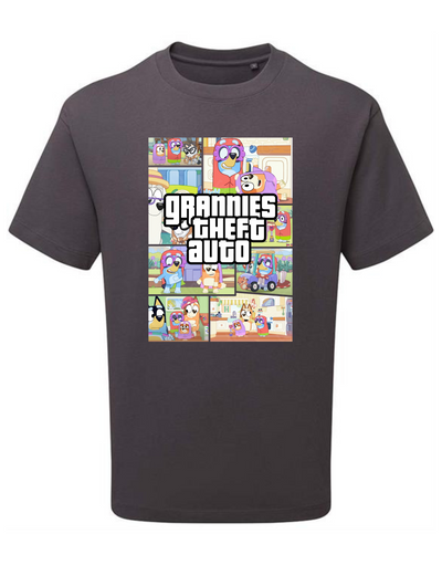 "Grannie Theft Auto" Unisex Organic T-Shirt