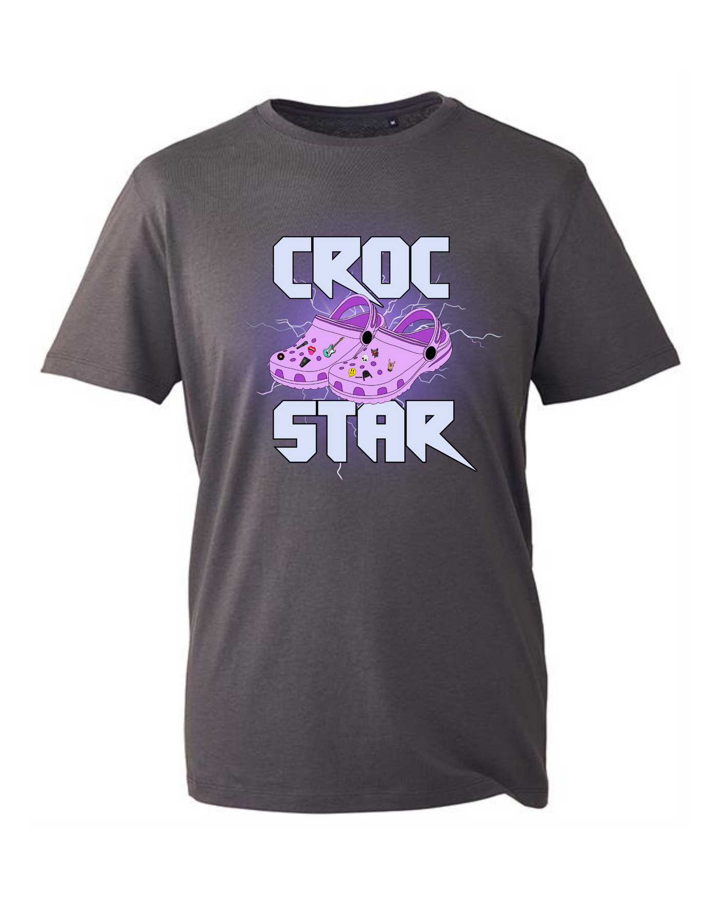 Slate "Croc-Star" Unisex Organic T-Shirt