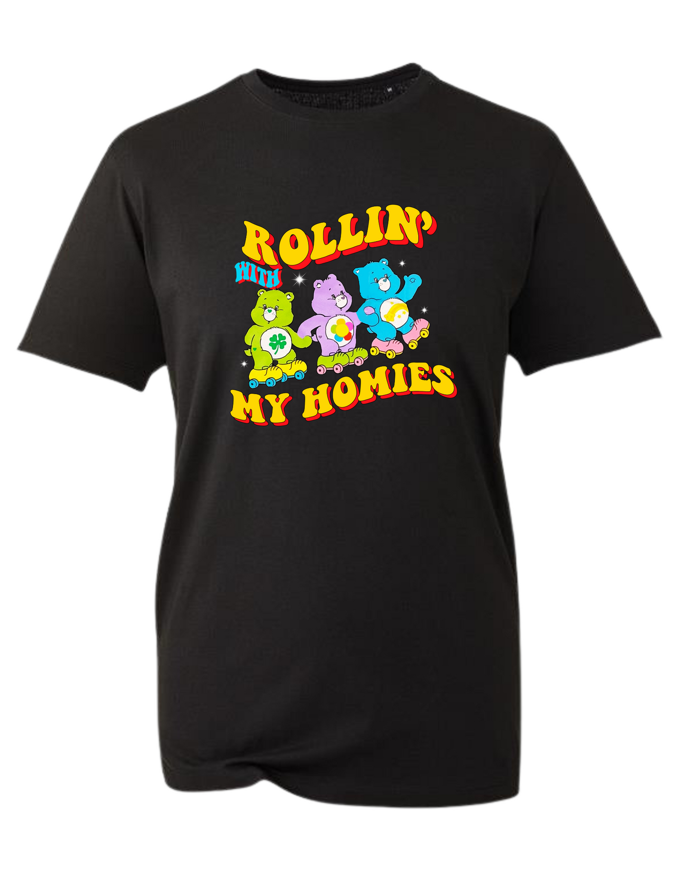 "Rollin' With My Homies" Unisex Organic T-Shirt
