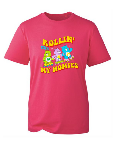 "Rollin' With My Homies" Unisex Organic T-Shirt