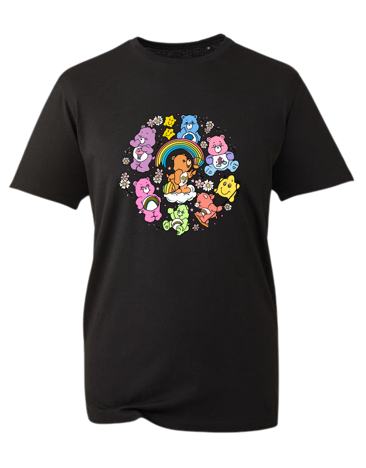 Floral Bears Unisex Organic T-Shirt