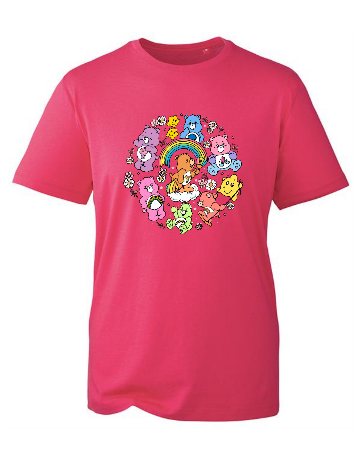 "Floral Bears" Unisex Organic T-Shirt