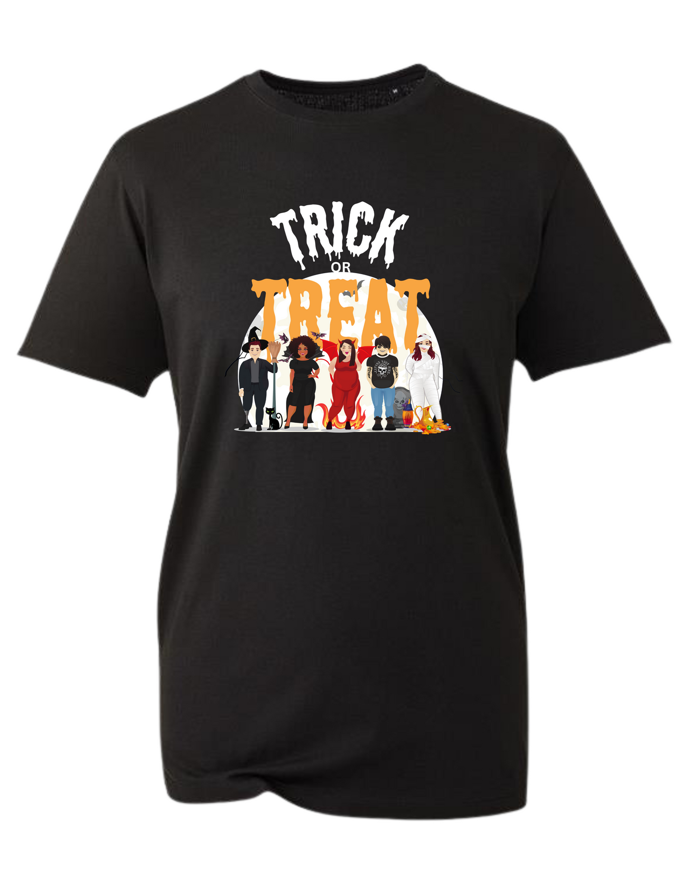 Trick Or Treat Unisex Organic T-Shirt
