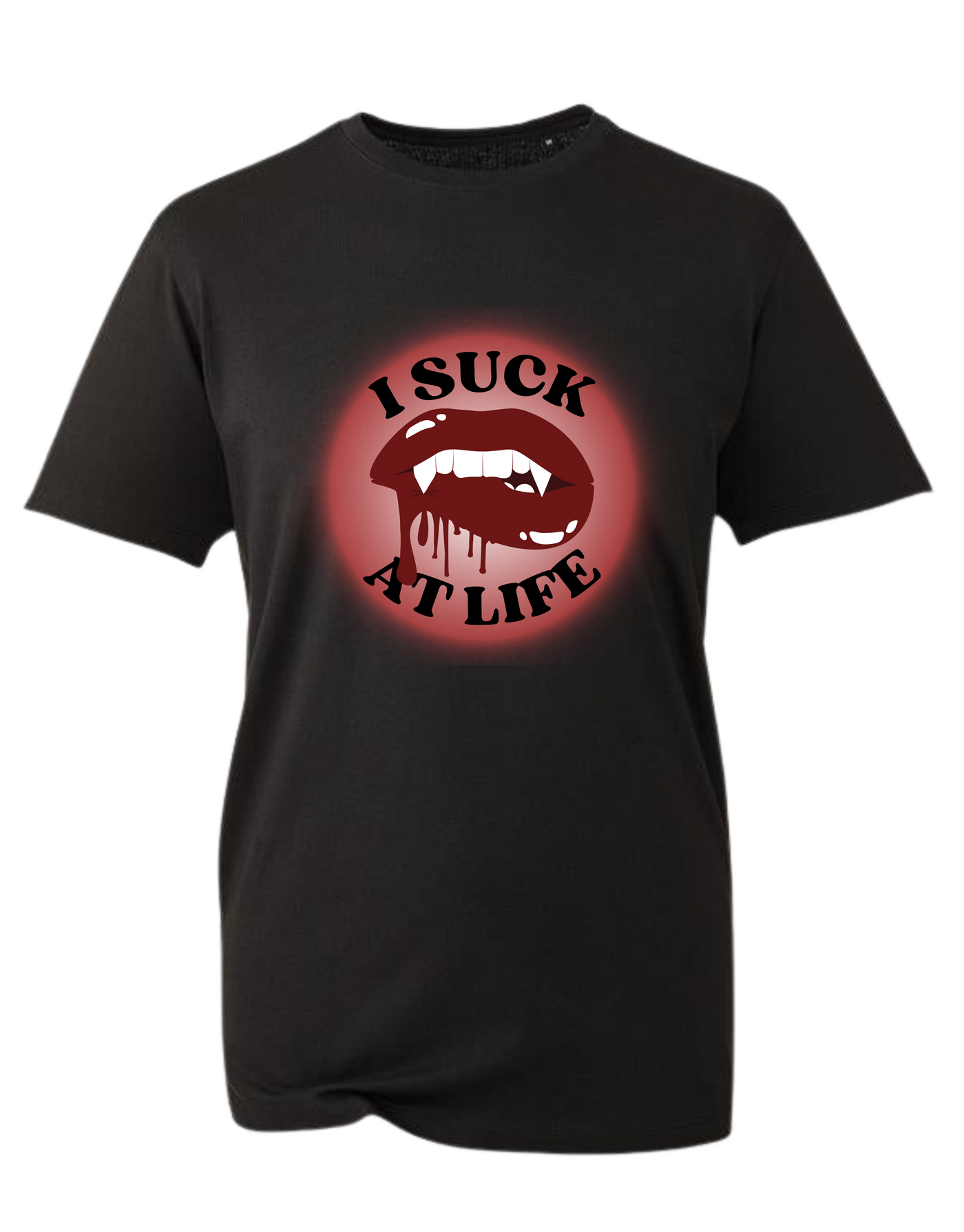 "I Suck At Life" Unisex Organic T-Shirt