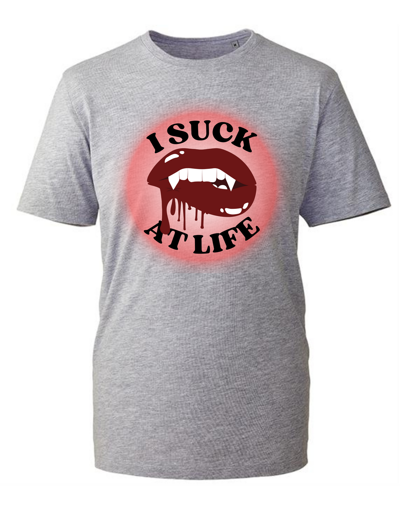 "I Suck At Life" Unisex Organic T-Shirt