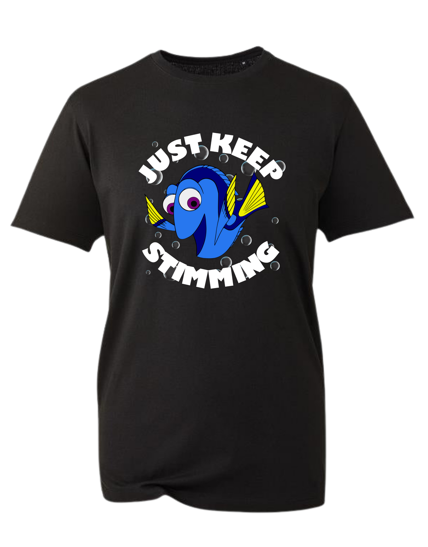 Black "Just Keep Stimming" Unisex Organic T-Shirt
