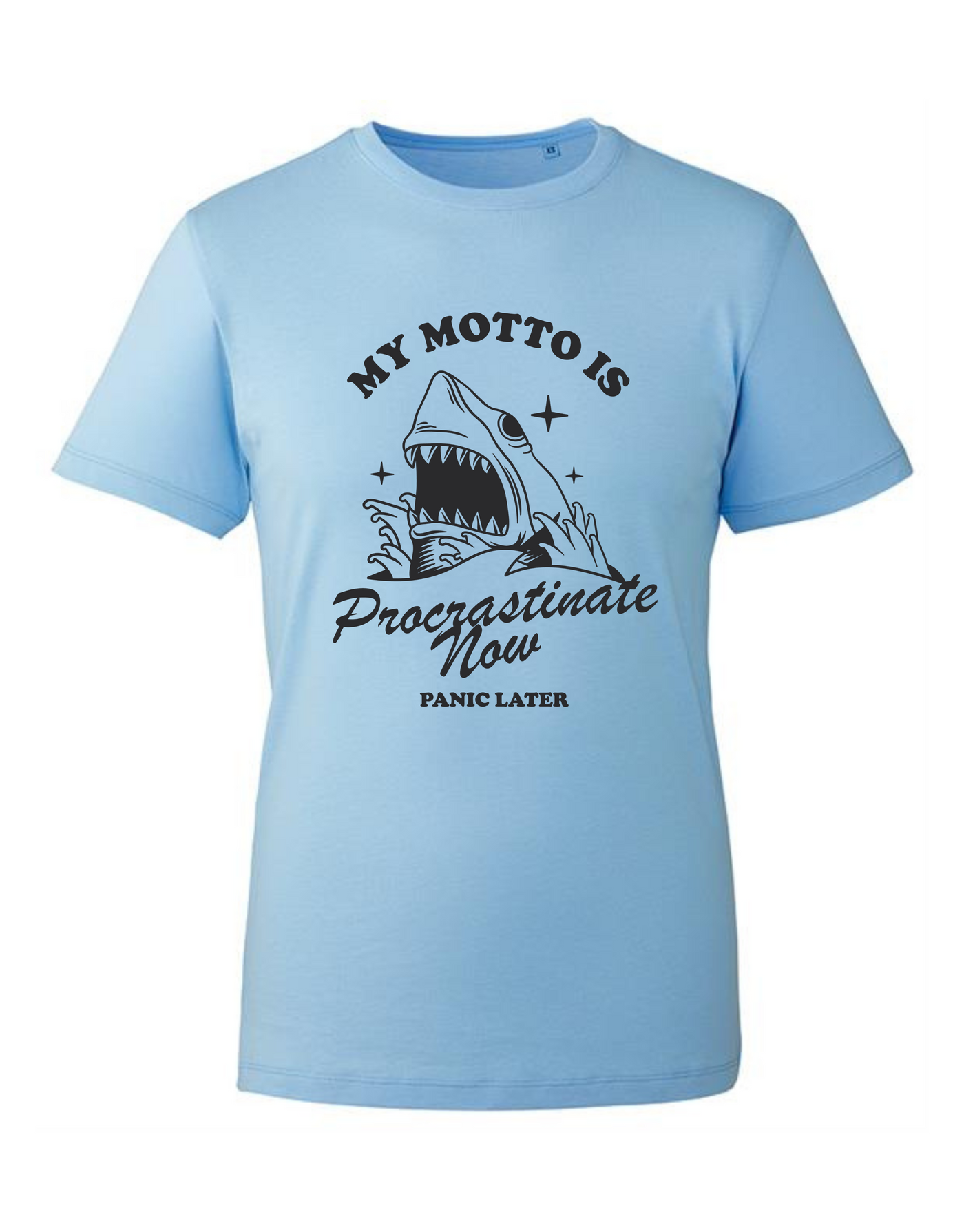 "Procrastinate Now" Unisex Organic T-Shirt