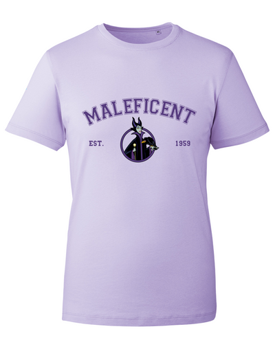 "Maleficent"  Front & Back Print Unisex Organic T-Shirt