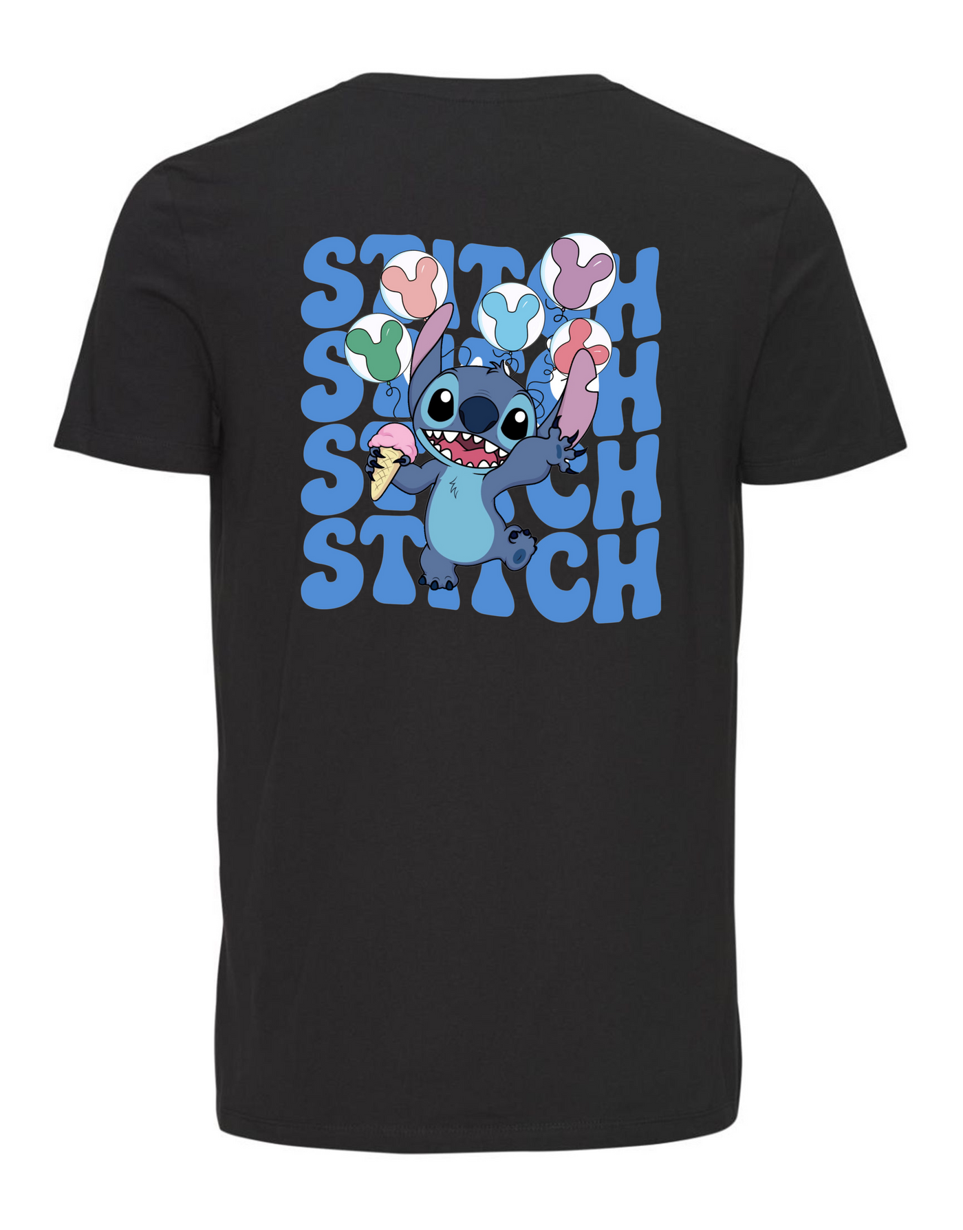 "Stitch" Front & Back Print Unisex Organic T-Shirt