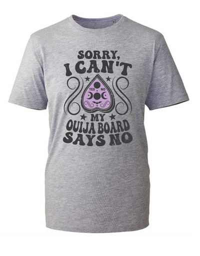 "Ouija Board Says" Unisex Organic T-Shirt