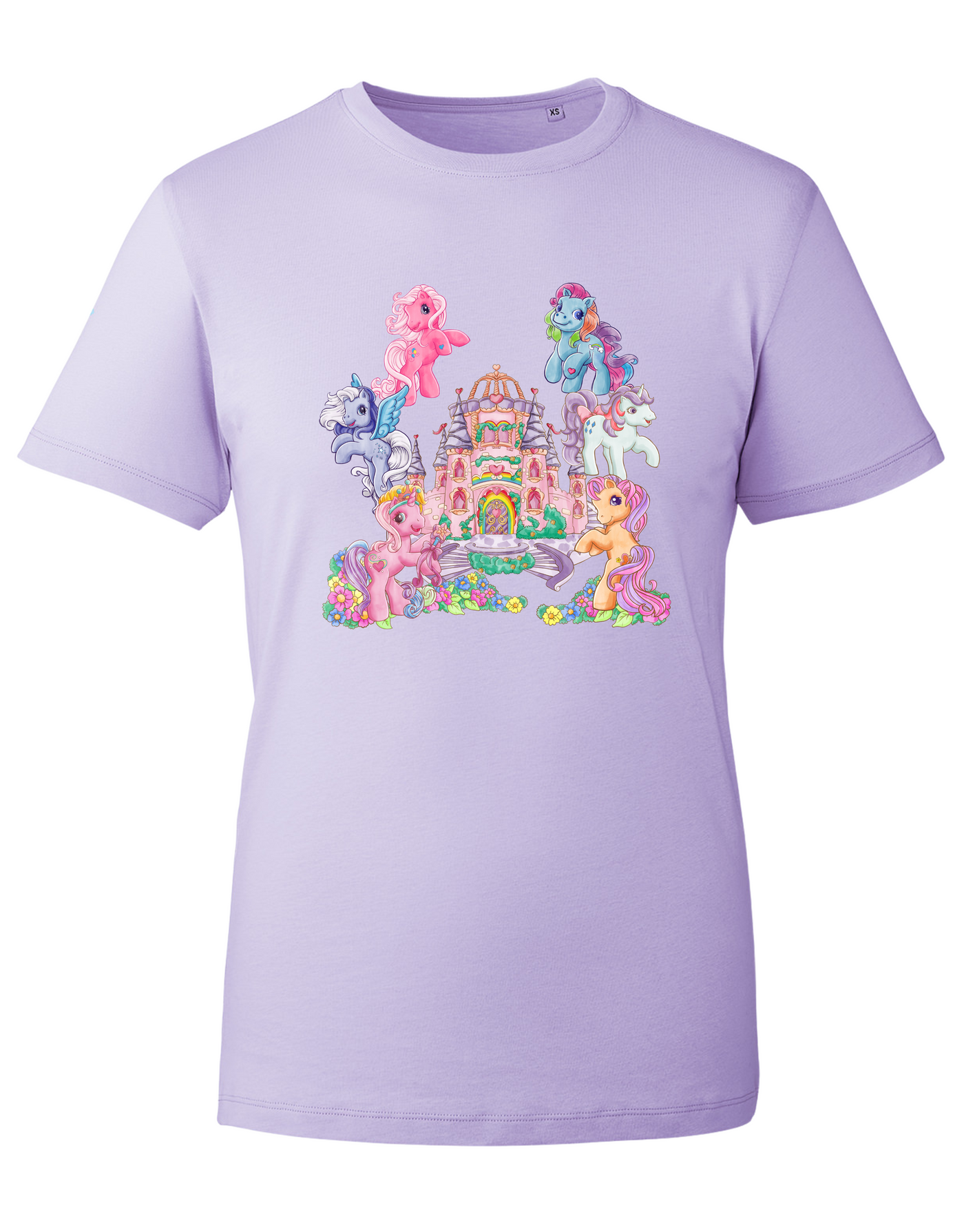 Retro Ponies Unisex Organic T-Shirt