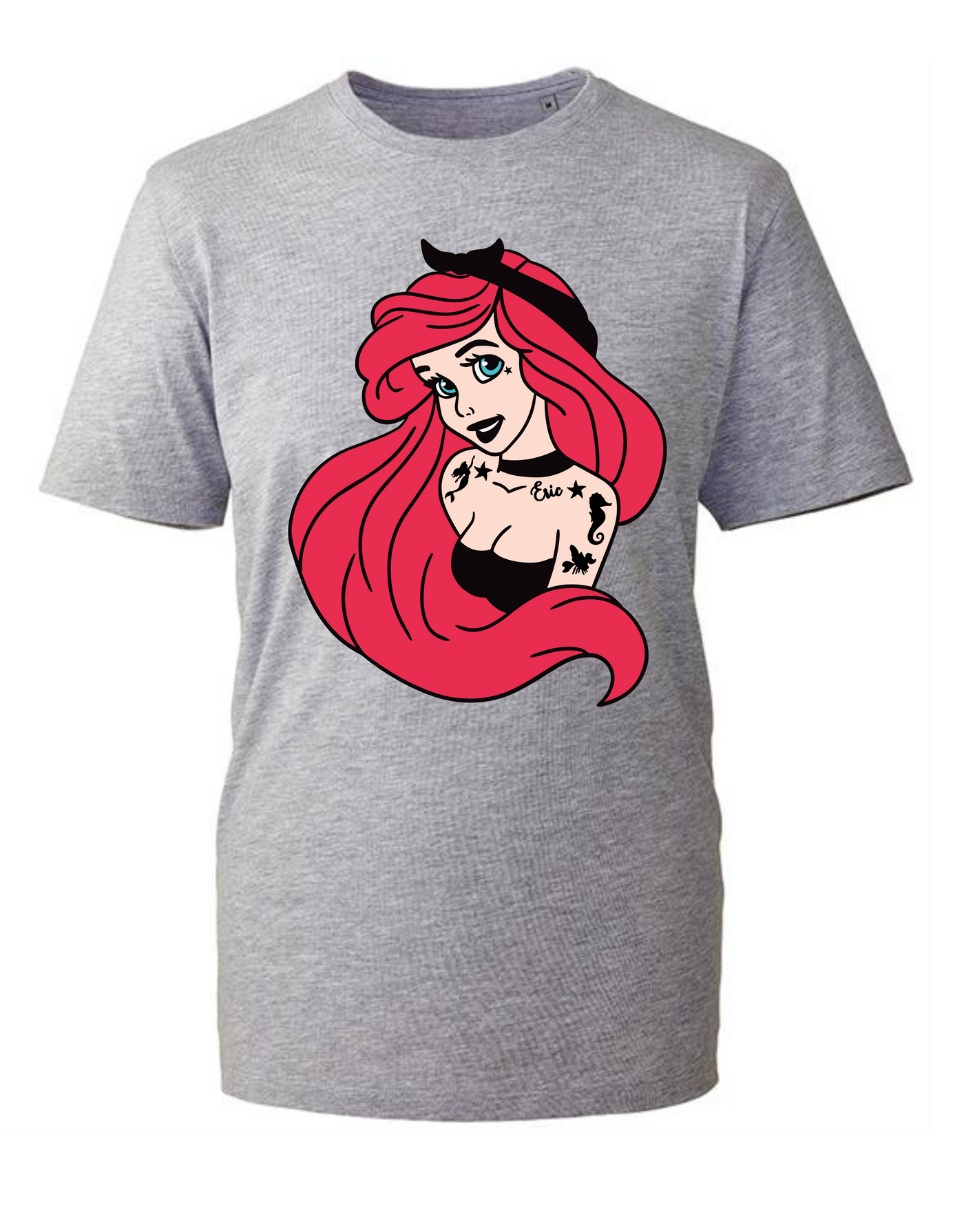Ariel Punk Princess Unisex Organic T-Shirt