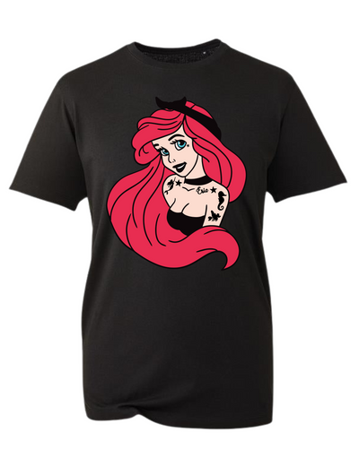 Ariel Punk Princess Unisex Organic T-Shirt