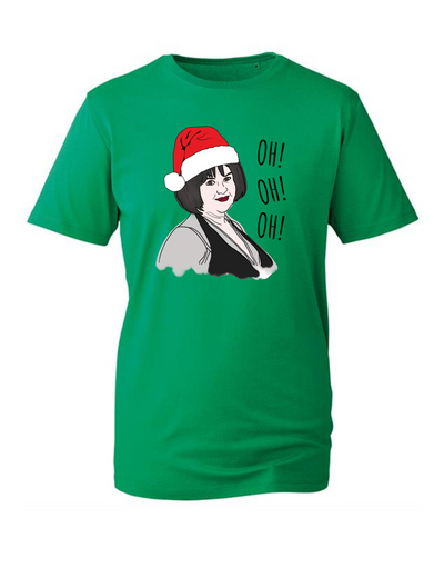 "OH! OH! OH!" Unisex Organic T-Shirt