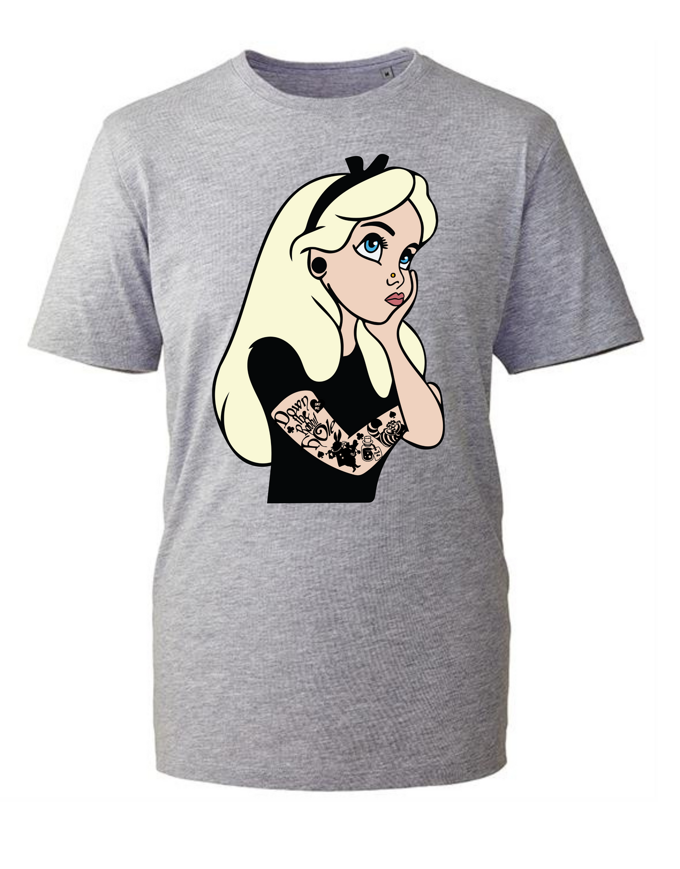 Alice Punk Princess Unisex Organic T-Shirt