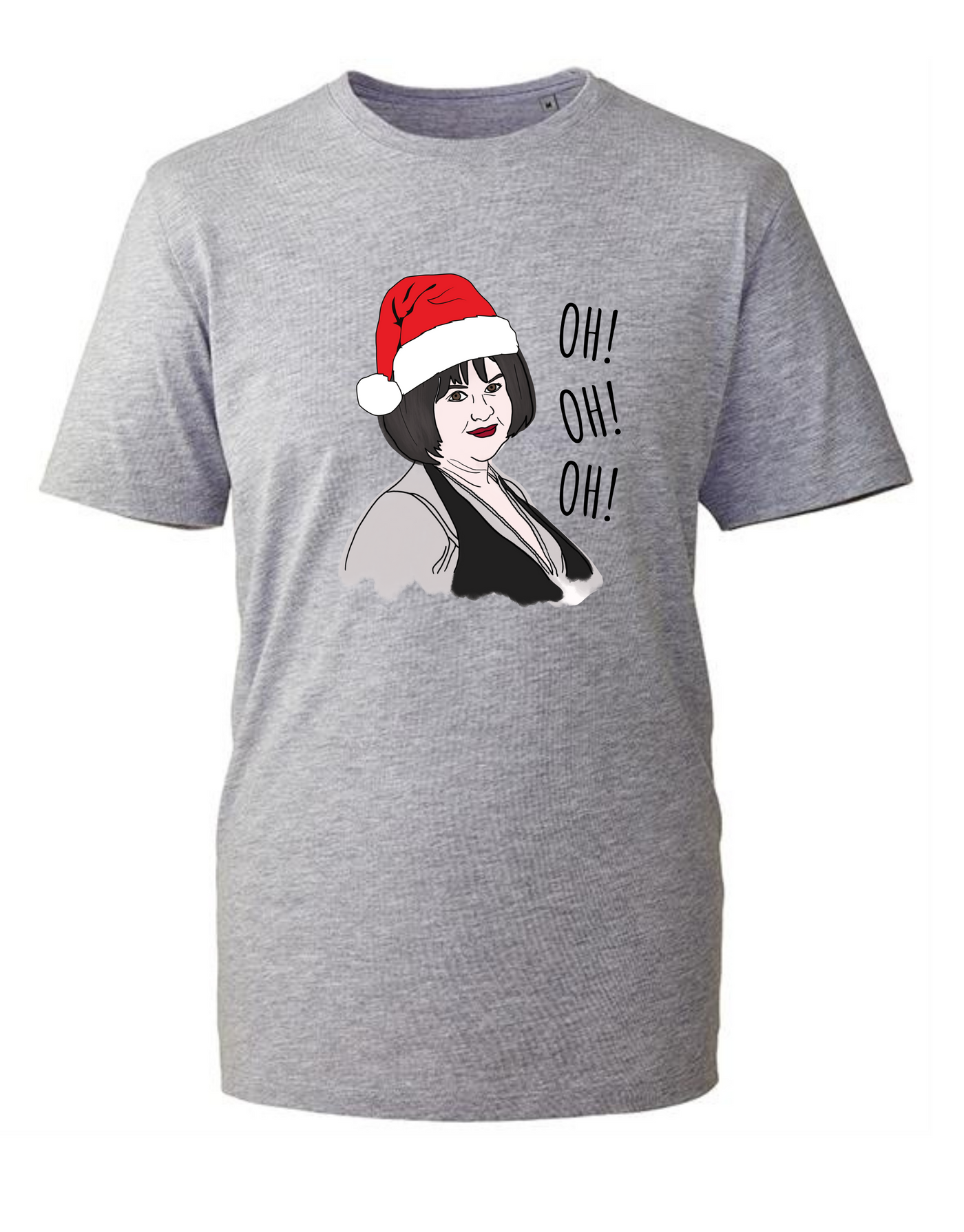 "OH! OH! OH!" Unisex Organic T-Shirt