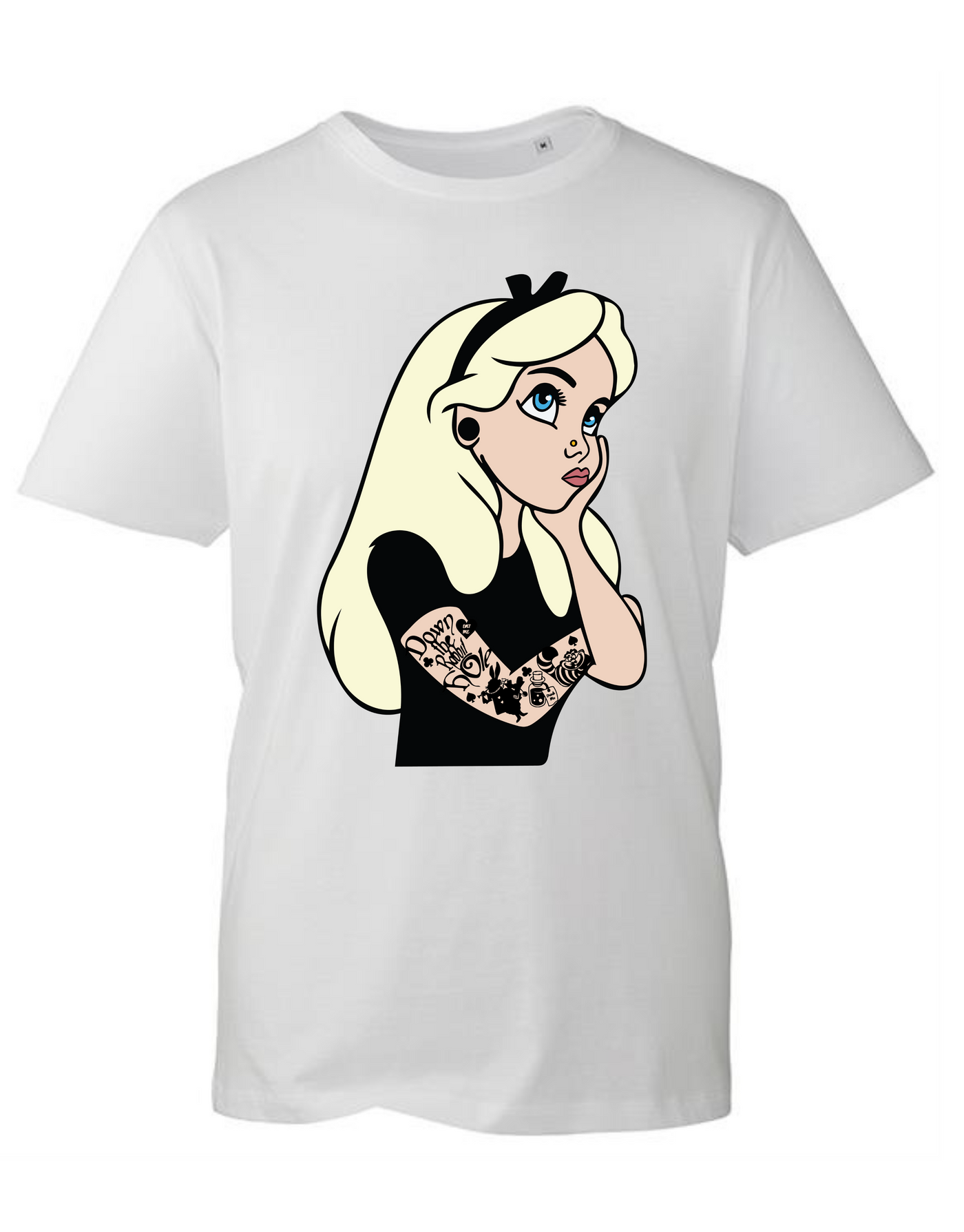Alice Punk Princess Unisex Organic T-Shirt