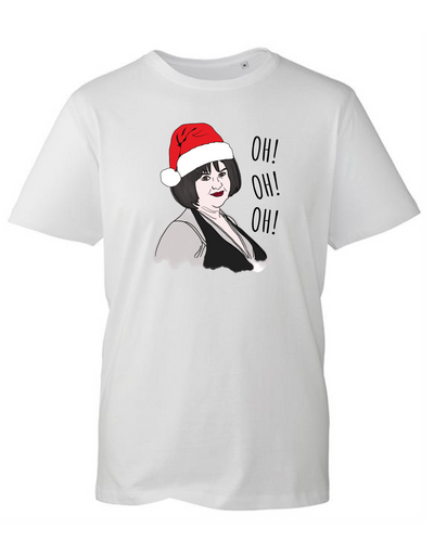 "OH! OH! OH!" Unisex Organic T-Shirt