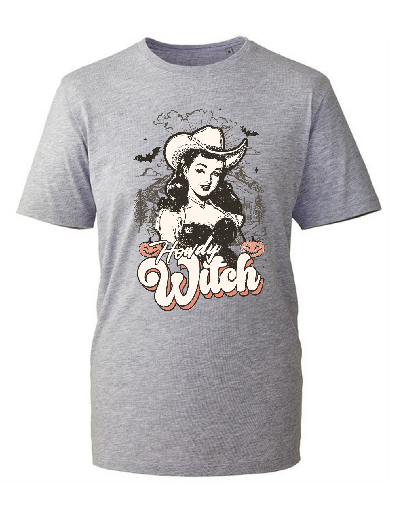 "Howdy Witch!" Unisex Organic T-Shirt