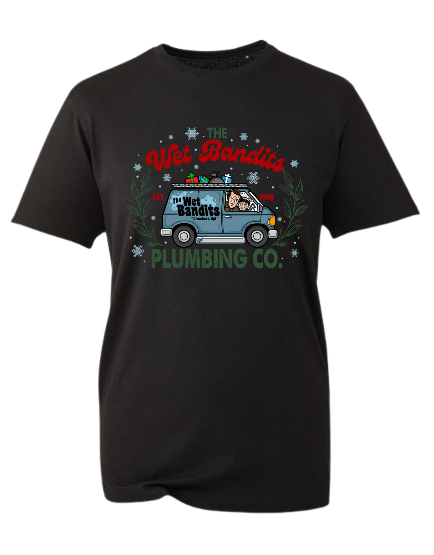 "Wet Bandits Plumbing" Unisex Organic T-Shirt