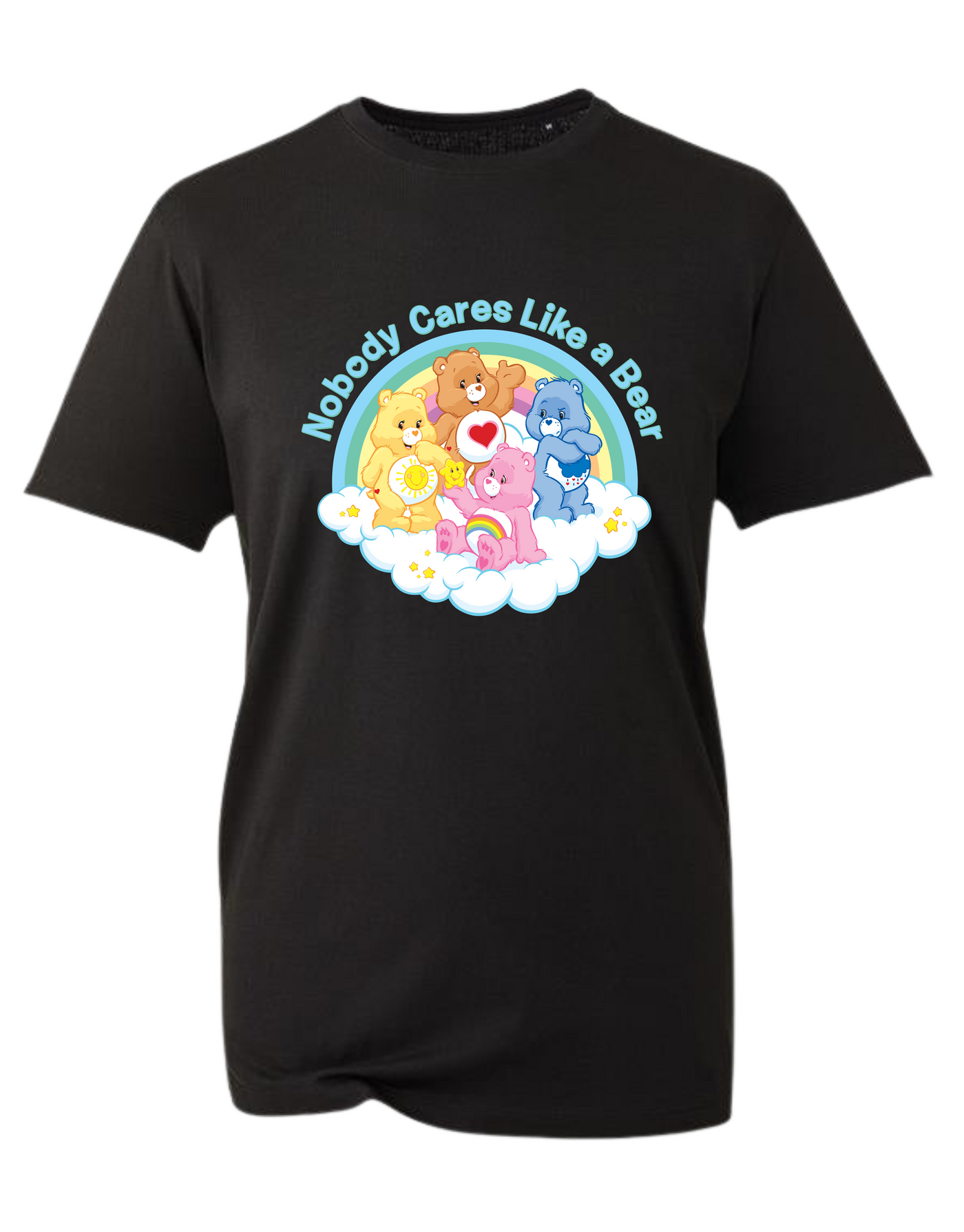 "Nobody Cares Like A Bear" Unisex Organic T-Shirt