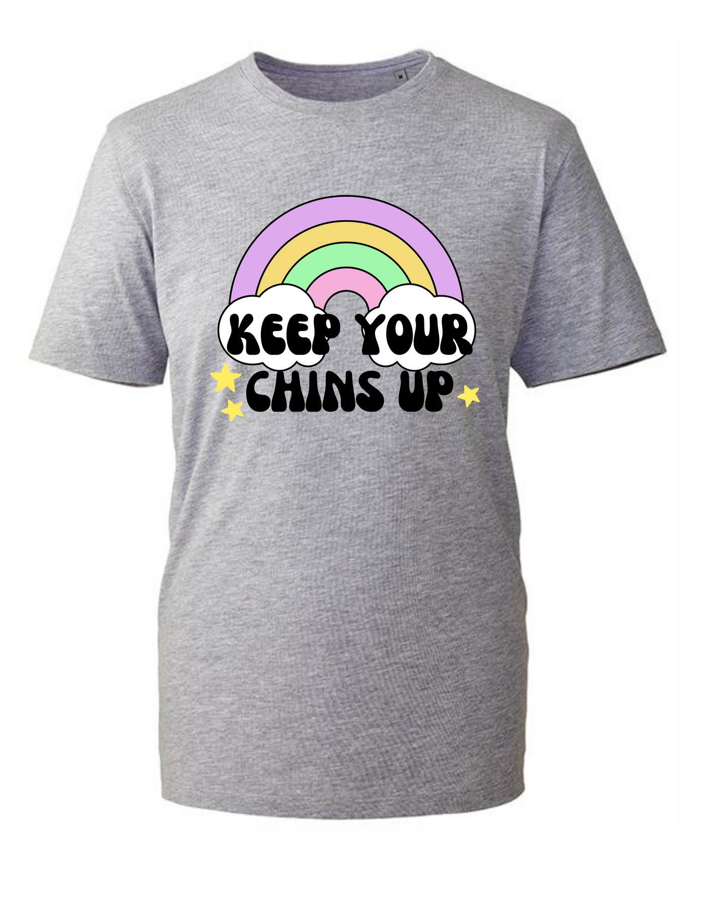 "Keep Your Chins Up" Unisex Organic T-Shirt