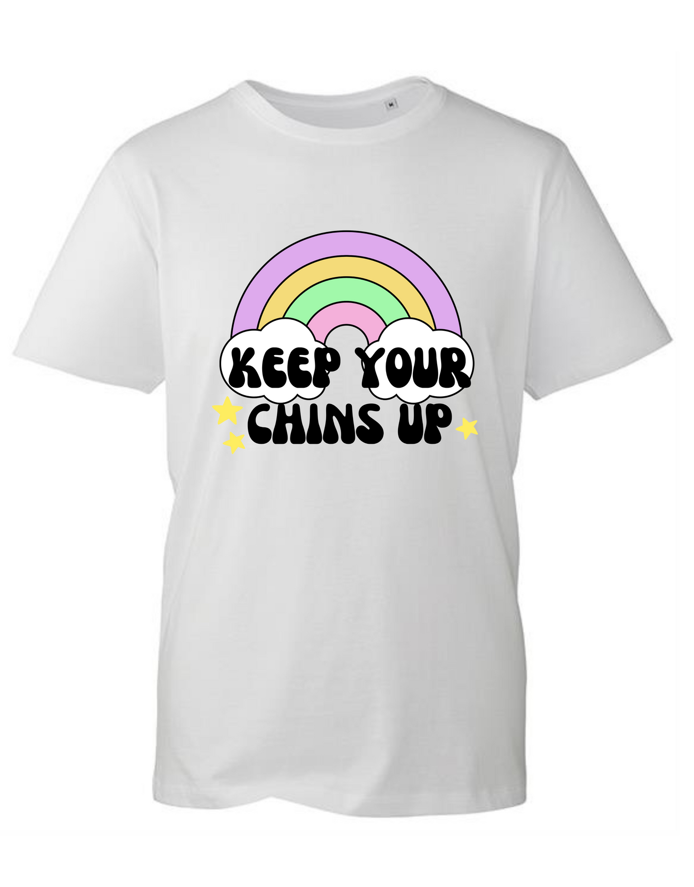 "Keep Your Chins Up" Unisex Organic T-Shirt