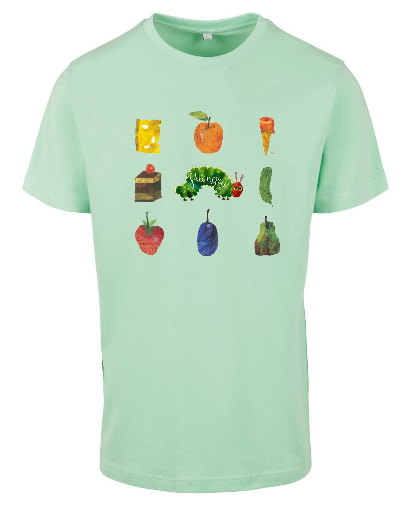 Pistachio "Hungry Caterpillar" Unisex Organic T-Shirt
