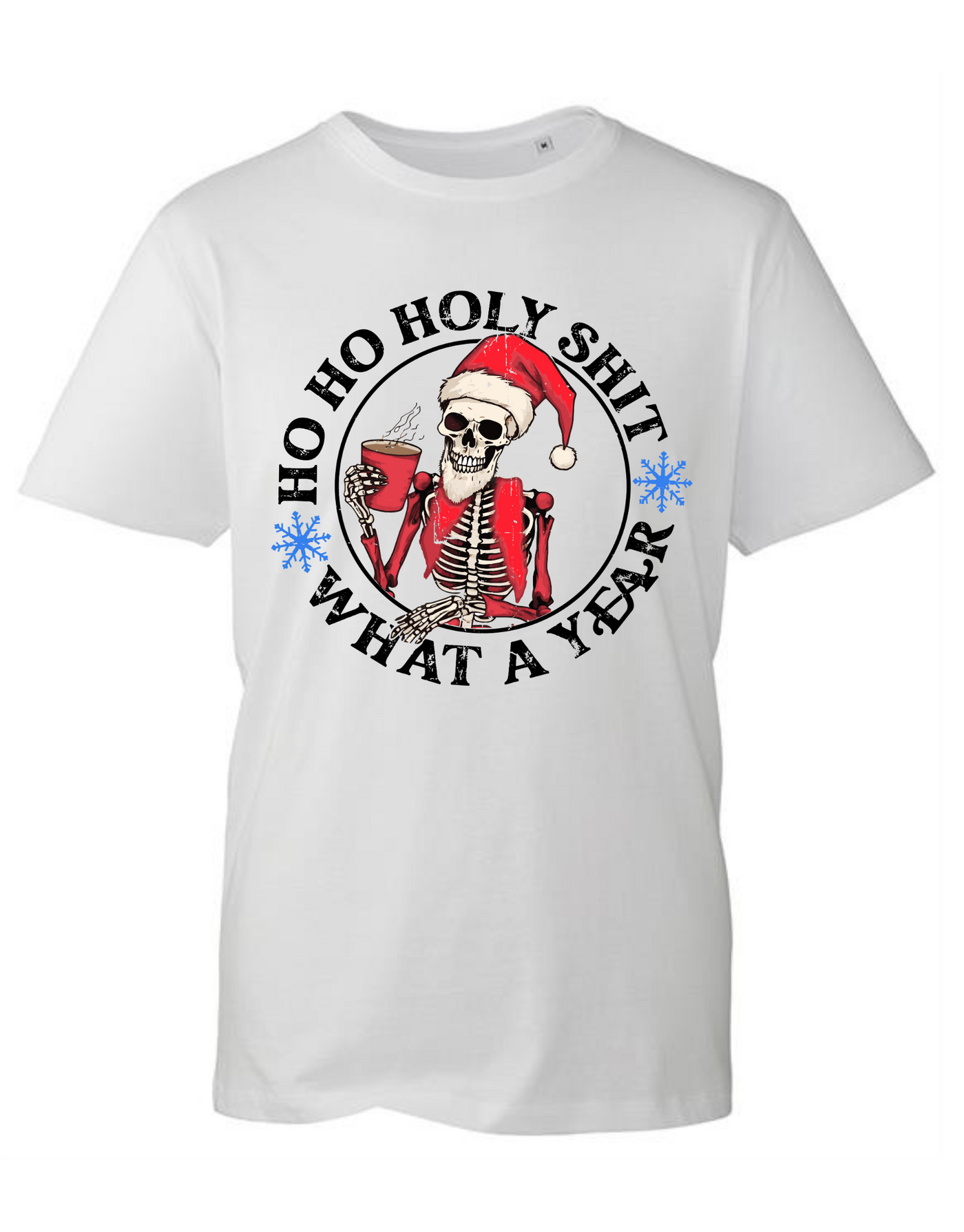 "Ho Ho Holy Sh*t" Unisex Organic T-Shirt