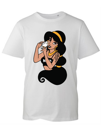 Jasmine Punk Princess Unisex Organic T-Shirt