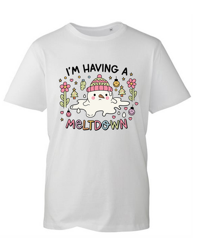 "Meltdown" Unisex Organic T-Shirt