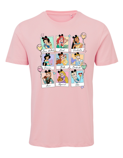Light Pink Park Princesses Unisex Organic T-Shirt