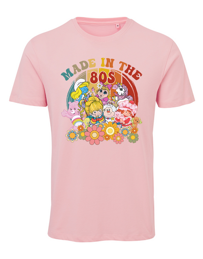 Light Pink "Made In The 80's" Unisex Organic T-Shirt
