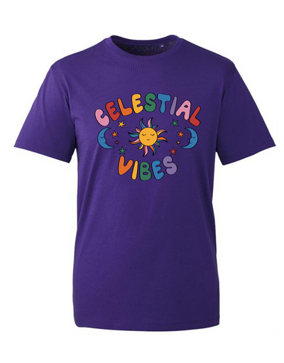 “Celestial Vibes” Unisex Organic T-Shirt