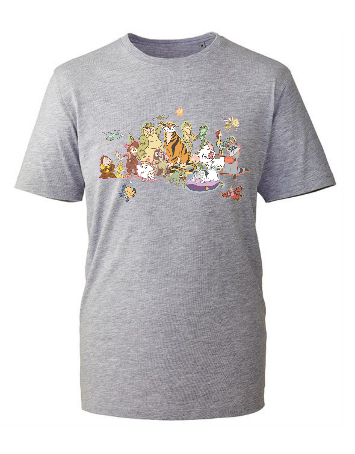 Light Grey Magical Buddies Unisex Organic T-Shirt