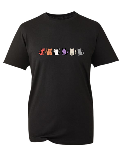 Cat Row Unisex Organic T-Shirt