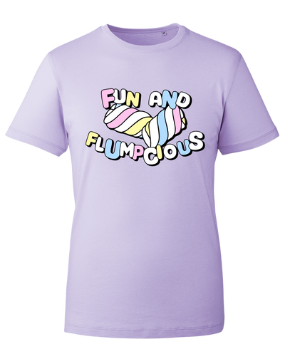 “Fun & Flumpcious” Unisex Organic T-Shirt