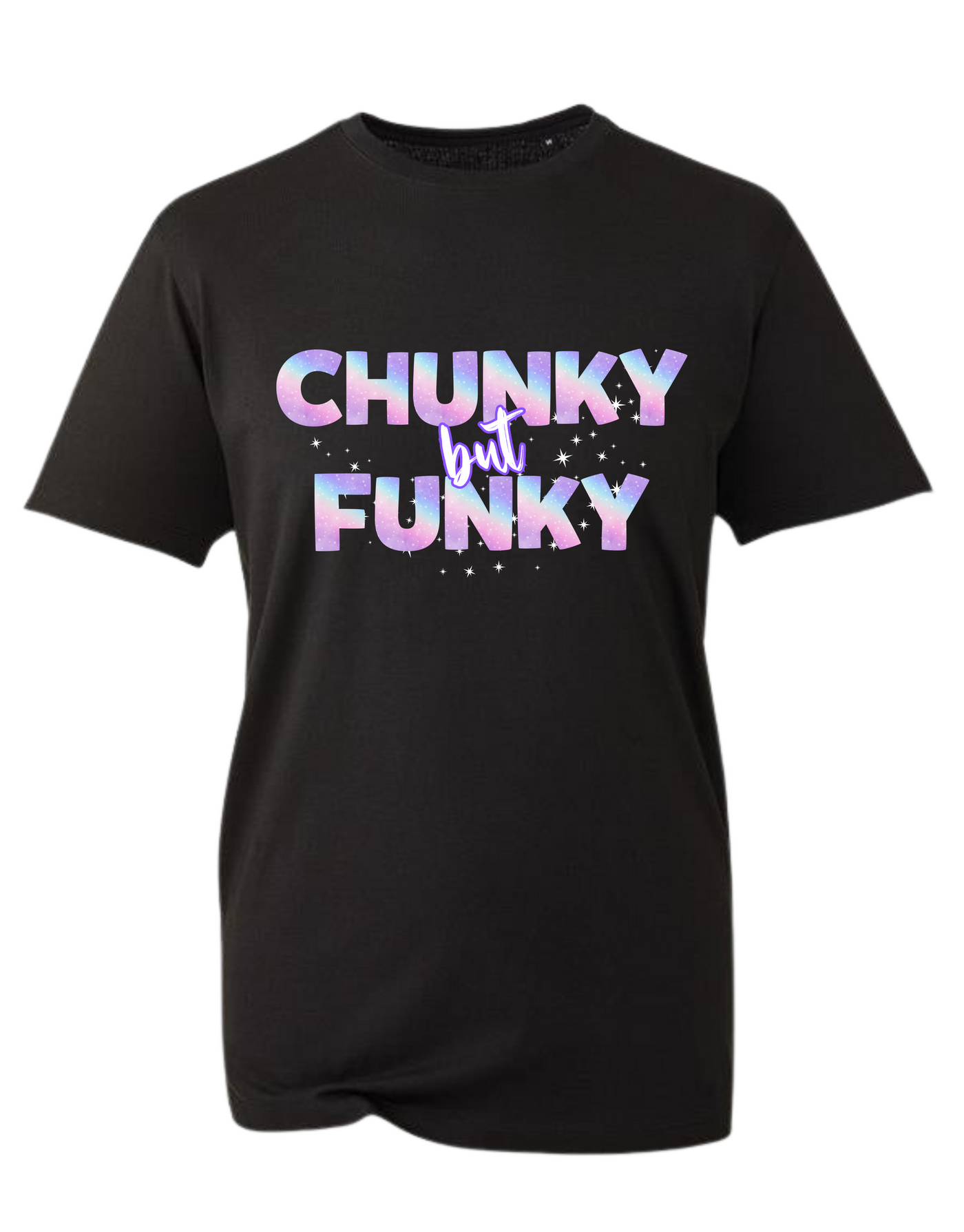 "Chunky But Funky" Unisex Organic T-Shirt